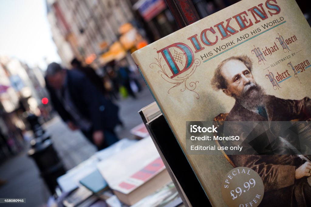 Charles Dickens Livro - Royalty-free Charles Dickens Foto de stock