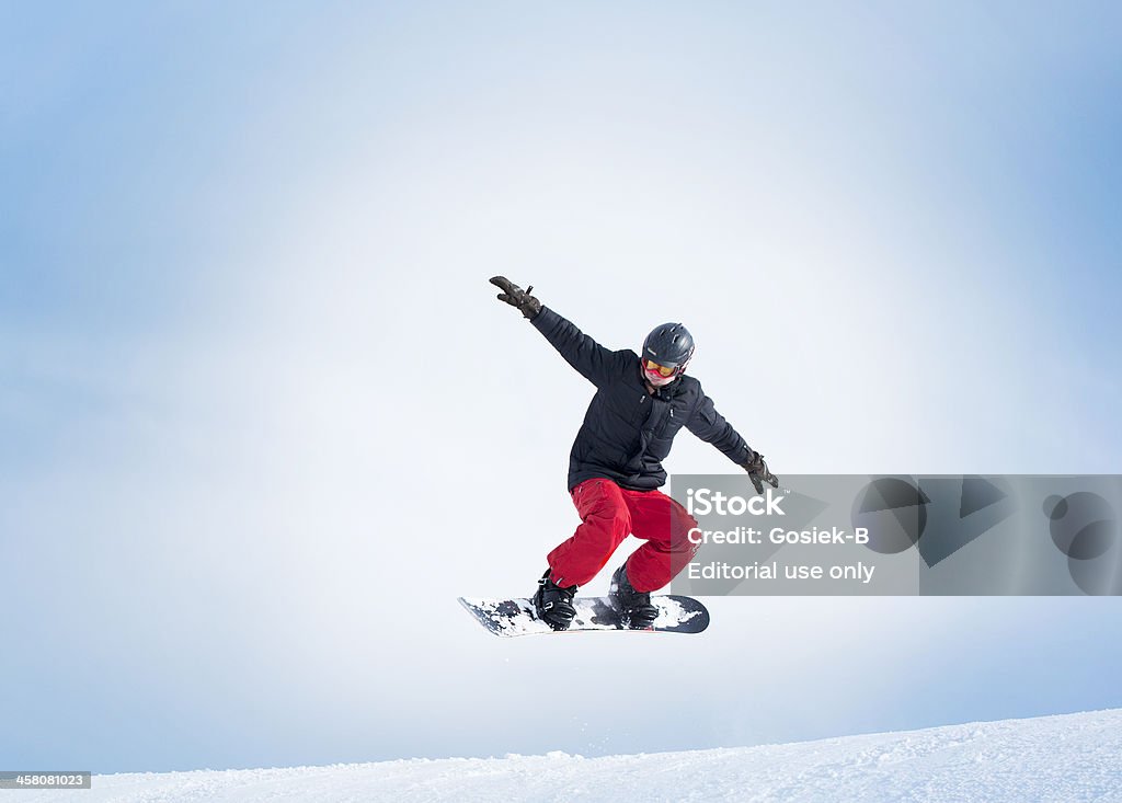 Praticante de snowboard - Foto de stock de Alcançar royalty-free
