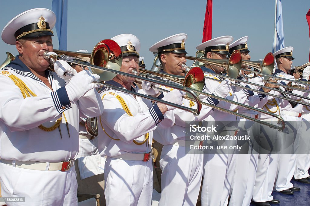 naval russa orquestra de desempenho - Foto de stock de Adulto royalty-free