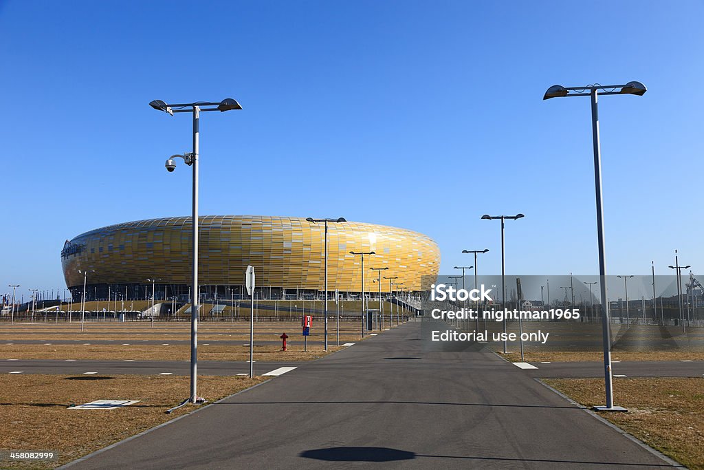 PGE Arena estadio de la Euro 2012 - Foto de stock de Aire libre libre de derechos