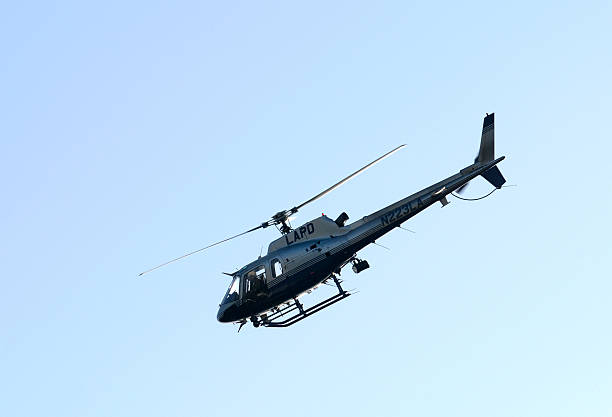 lapd 헬리콥터 - police helicopter 뉴스 사진 이미지