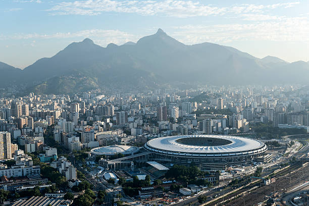 マラカナスタジアム - brazil stadium maracana stadium sport ストックフォトと画像