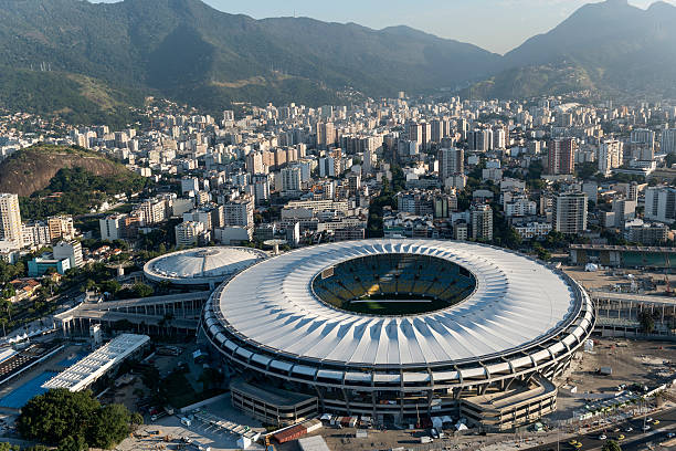 マラカナスタジアム - brazil stadium maracana stadium sport ストックフォトと画像