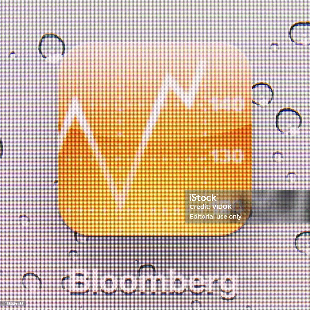 Bloomberg. - Foto de stock de Aplicación para móviles libre de derechos