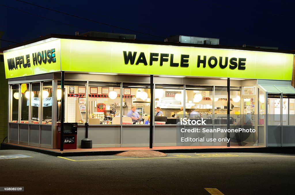 La suavidad de una casa - Foto de stock de Waffle House libre de derechos