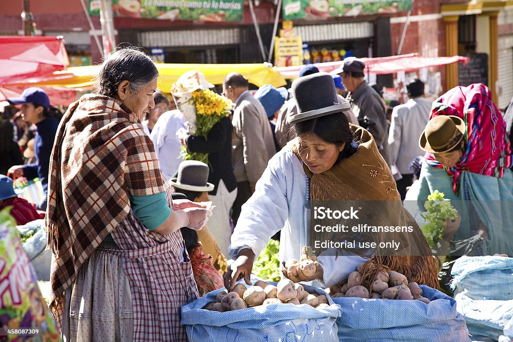 Mercado, Bolivia - Foto de stock de Bolivia libre de derechos