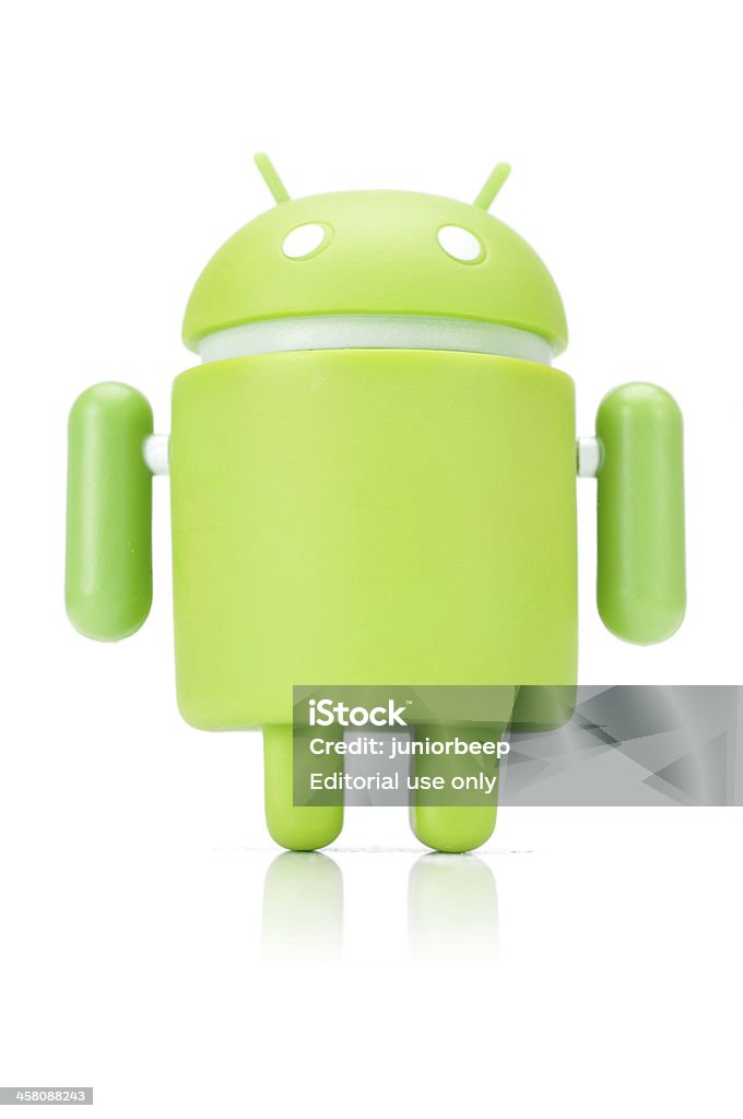 Google telemóvel Android carácter - Royalty-free Ciborgue Foto de stock
