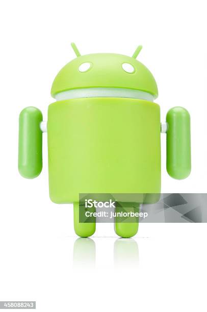 Google Telemóvel Android Carácter - Fotografias de stock e mais imagens de Ciborgue - Ciborgue, Google - Nome de marca, Comunicação