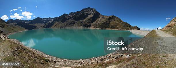 Panorama Alpine Dam Lake Speicher Finstertal Kühtai Tyrol Austria Stock Photo - Download Image Now