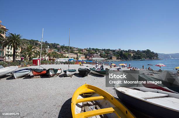 Santa Margherita Liguria Da Ligúria Itália - Fotografias de stock e mais imagens de Amarelo - Amarelo, Ao Ar Livre, Apanhar Sol