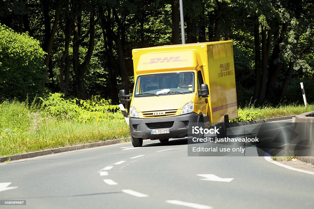 Van de Deutsche Post - Foto de stock de Adulto libre de derechos