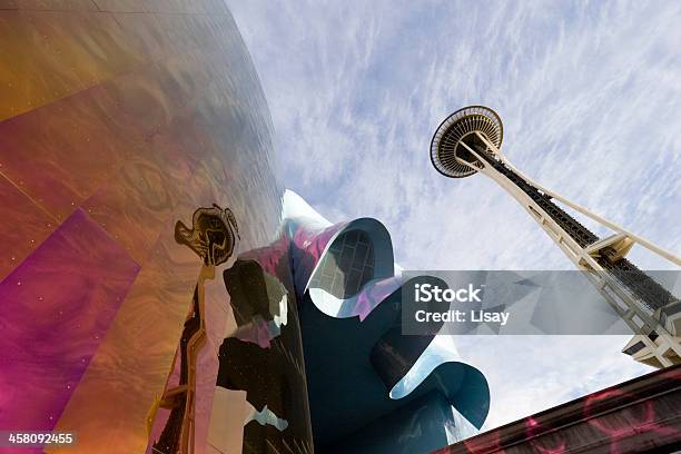 Seattle Center Stock Photo - Download Image Now - Museum, Seattle, Architecture
