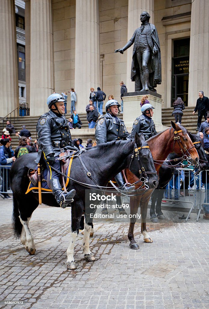 Police de Wall Street - Photo de Affaires libre de droits