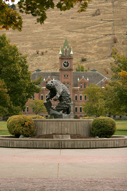 campus da University of Montana - foto de acervo