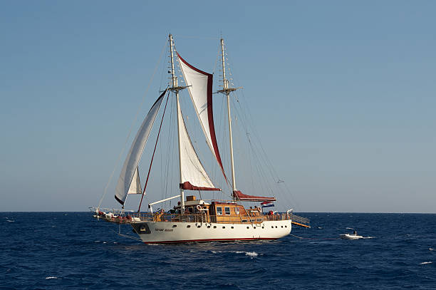 voile tourisme en turquie - ketch photos et images de collection