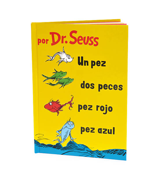 Dr. Seuss libro in spagnolo - foto stock