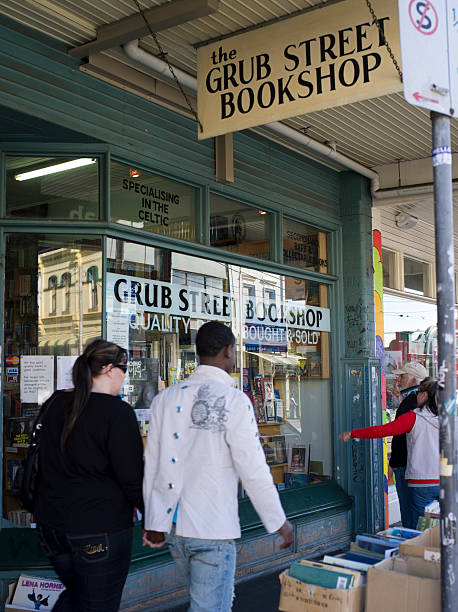 Grub Street BookShop stock photo