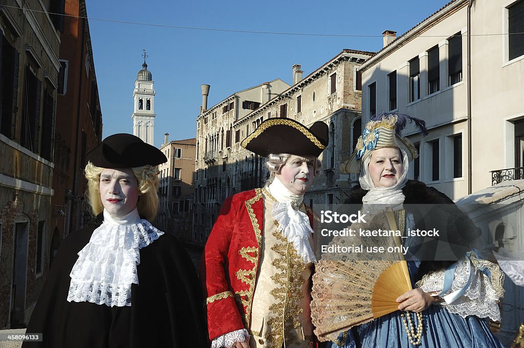 Personnes dans des costumes de la place Saint-Marc, Carnaval de Venise, 2011 - Photo de Fête libre de droits