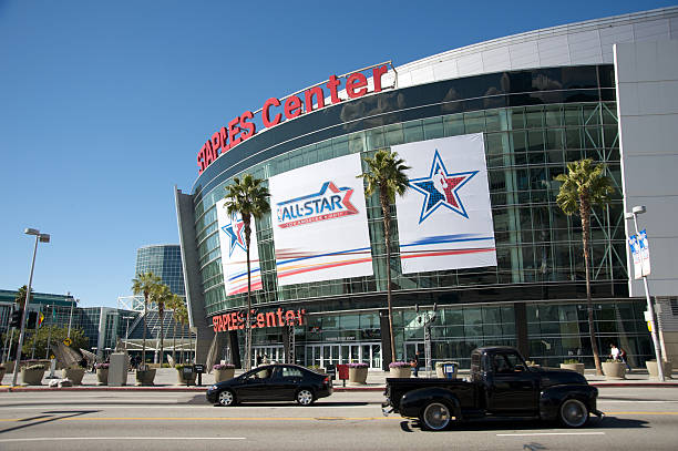 NBA All Star Game 2011 at the Staples Center stock photo