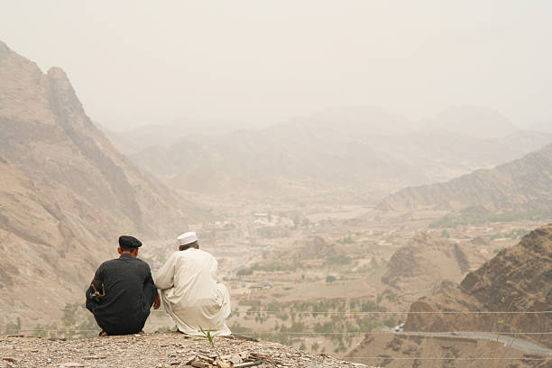 il pakistan-afghanistan bordo - bin laden foto e immagini stock