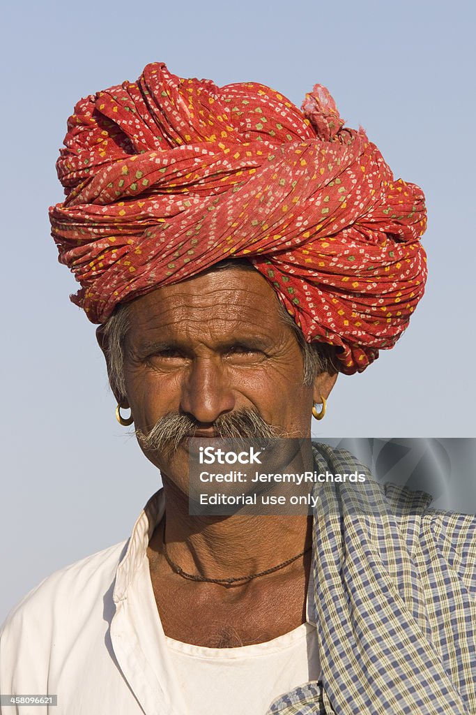 Homem Rajasthani - Foto de stock de Adulto royalty-free