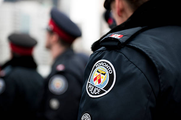 Toronto Police Emblem stock photo