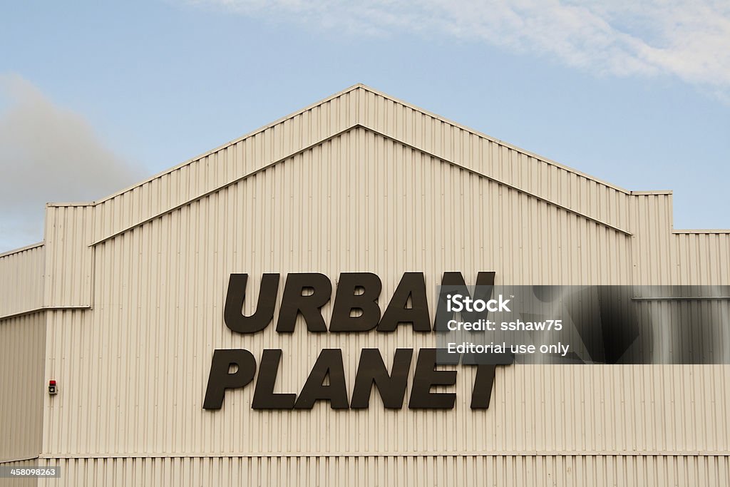 Urban Planet Storefront - Lizenzfrei Außenaufnahme von Gebäuden Stock-Foto