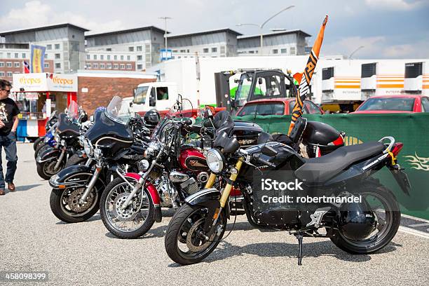Harley Days Hamburg 2012 Stockfoto und mehr Bilder von Asphalt - Asphalt, Autoscheinwerfer, Deutschland
