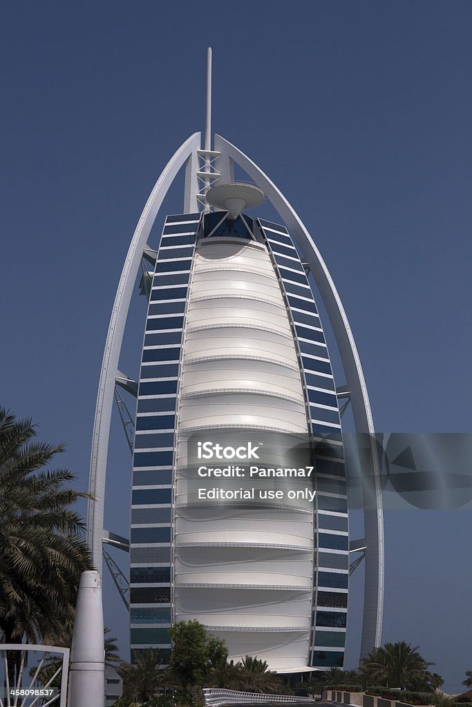 Burj Al Arab in Dubai - Lizenzfrei Arabien Stock-Foto