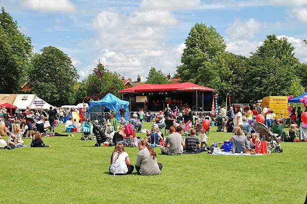 Tentertainment music festival, England stock photo