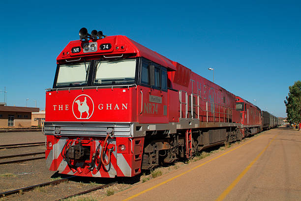 australia, el ghan, - ghan pass fotografías e imágenes de stock