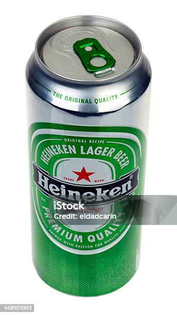 Heineken Bier Können Stockfoto und mehr Bilder von Alkoholisches Getränk - Alkoholisches Getränk, Ansicht aus erhöhter Perspektive, Behälter