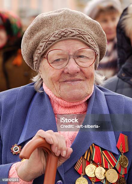 Ветеран Второй Мировой Войны — стоковые фотографии и другие картинки 70-79 лет - 70-79 лет, 80-89 лет, Civil War Veteran