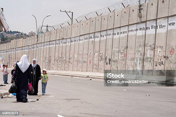 Foto de Israel Separação Barreira e mais fotos de stock de Adulto - Adulto, Anexo, Apartheid