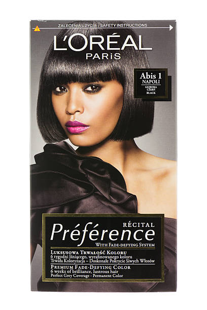 L'Oreal Recital Preference Haircolor stock photo