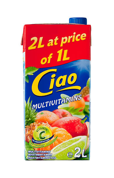 Ciao juice stock photo