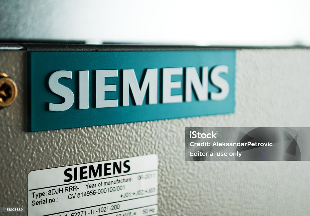 Siemens logo - Zbiór zdjęć royalty-free (Siemens)