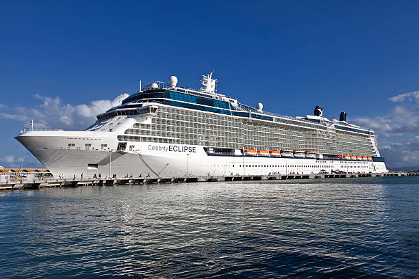 Celebrity Eclipse Cruise Ship stock photo