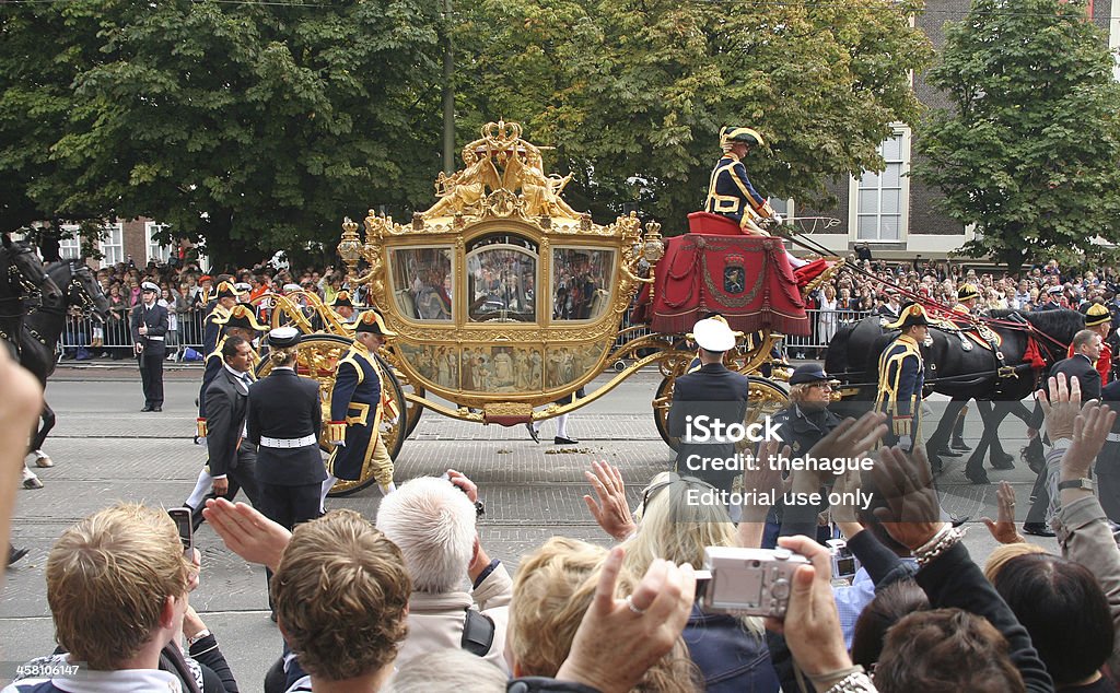 Golden Coach, Olanda - Foto stock royalty-free di Pullman - Autobus