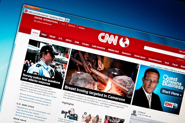 cnn.com - cnn stock-fotos und bilder