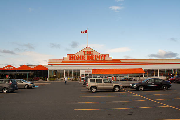 Home Depot Location stock photo