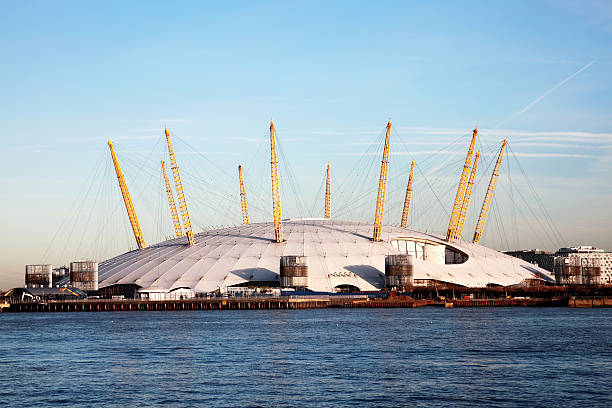 dome do milênio - millennium dome imagens e fotografias de stock