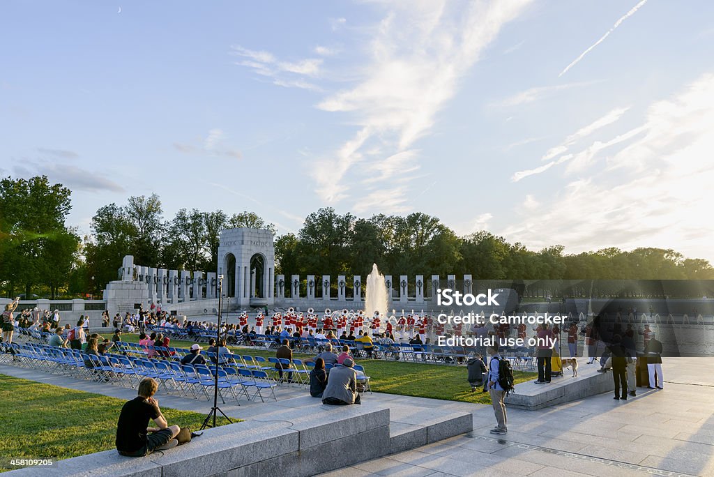 Afinada y tambor del Cuerpo de Infantería de Marina - Foto de stock de Aire libre libre de derechos