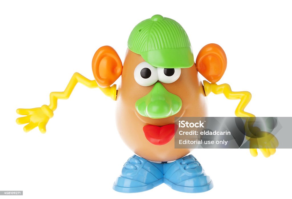 Mr. papas Goofing de cabeza - Foto de stock de Mr. Potato Head libre de derechos