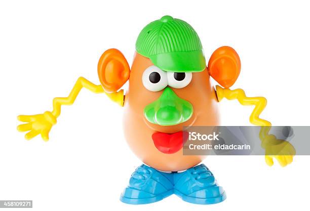 Mr Papas Goofing De Cabeza Foto de stock y más banco de imágenes de Mr. Potato Head - Mr. Potato Head, Amarillo - Color, Antropomórfico