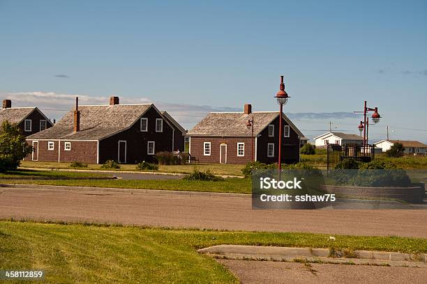 Company Houses At The Miners Museum Stock Photo - Download Image Now - 19th Century Style, 20th Century Style, Beautiful People