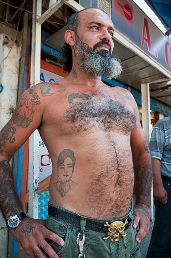 Lebanese Man And Tattoos In Beirut Lebanon Stock Photo - Download Image Now - Adult, Arms Akimbo, Beard - iStock Lebanese Man And Tattoos In Beirut Lebanon Stock Photo - Download Image Now - Adult, Arms Akimbo, Beard - iStock