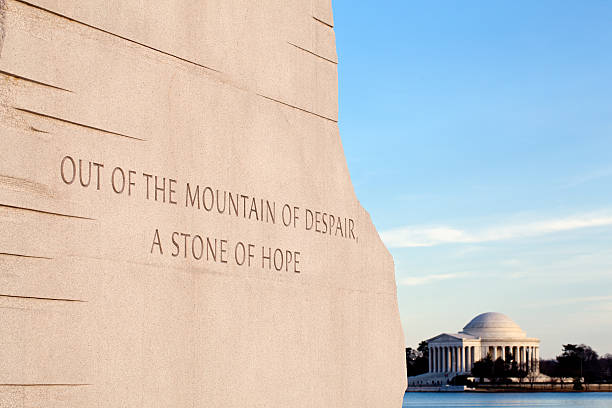 martin luther king monument dc - civil rights obrazy zdjęcia i obrazy z banku zdjęć