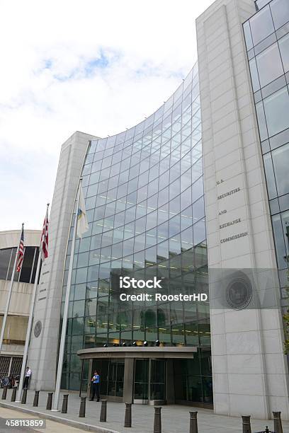 Us Securities And Exchange Commission Building Stock Photo - Download Image Now - Authority, Exchange Rate, Security