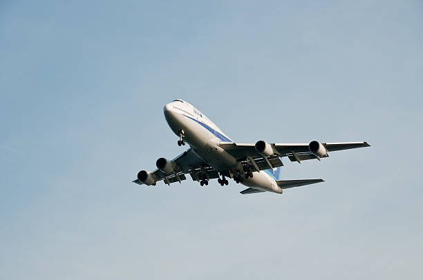 ana boeing 747 - boeing 747 immagine foto e immagini stock